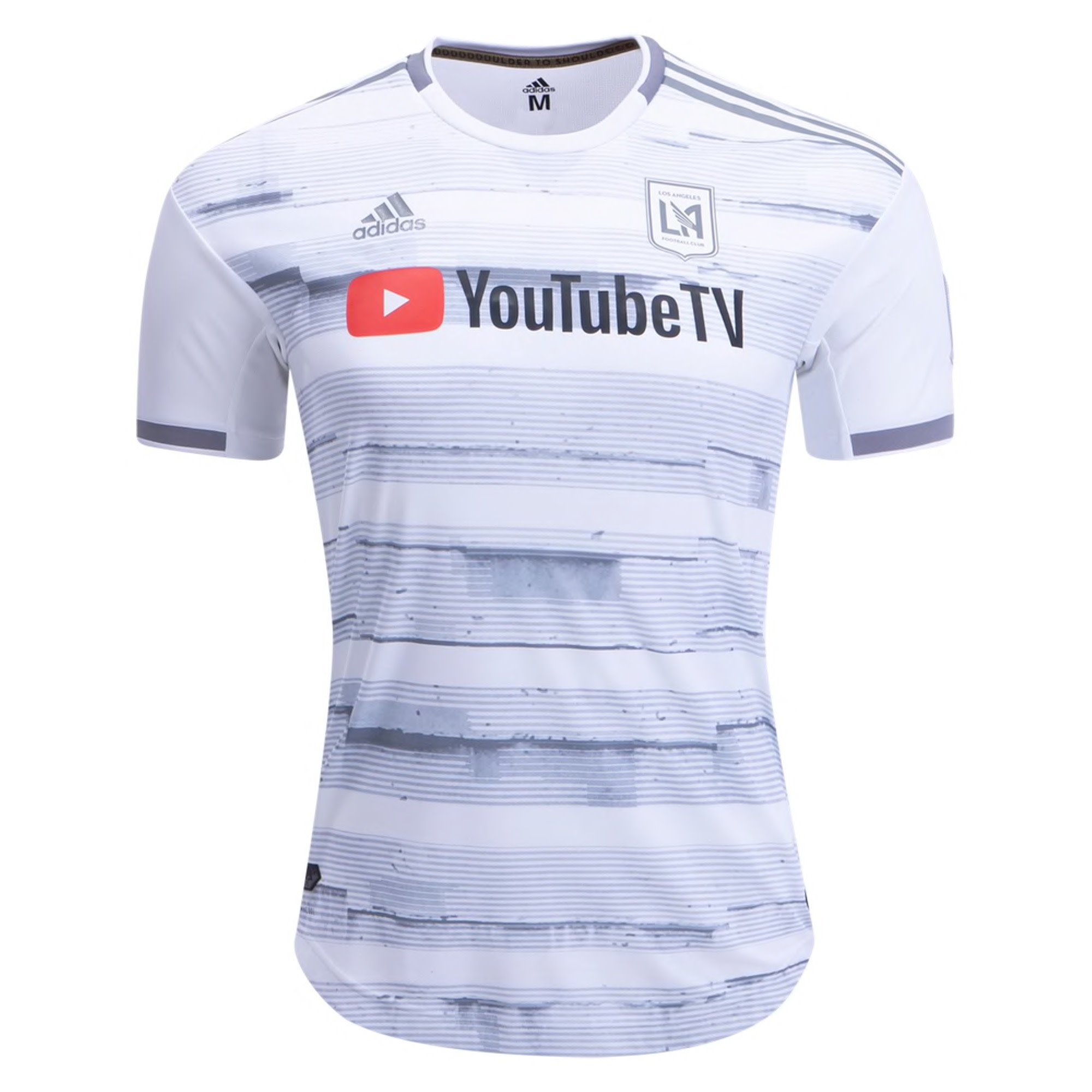 LAFC M Adidas '20 Authentic Away Jersey White - The Locker Room of Downey