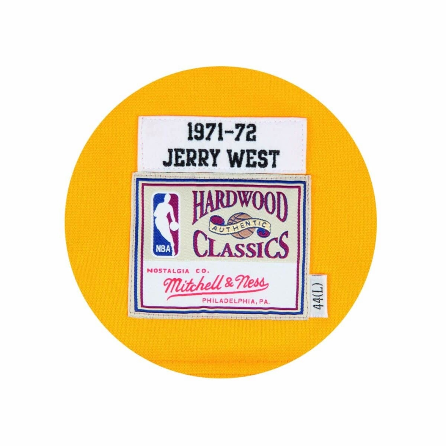 NBA HARDWOOD Classic Los Angeles Lakers Jerry West Jersey for