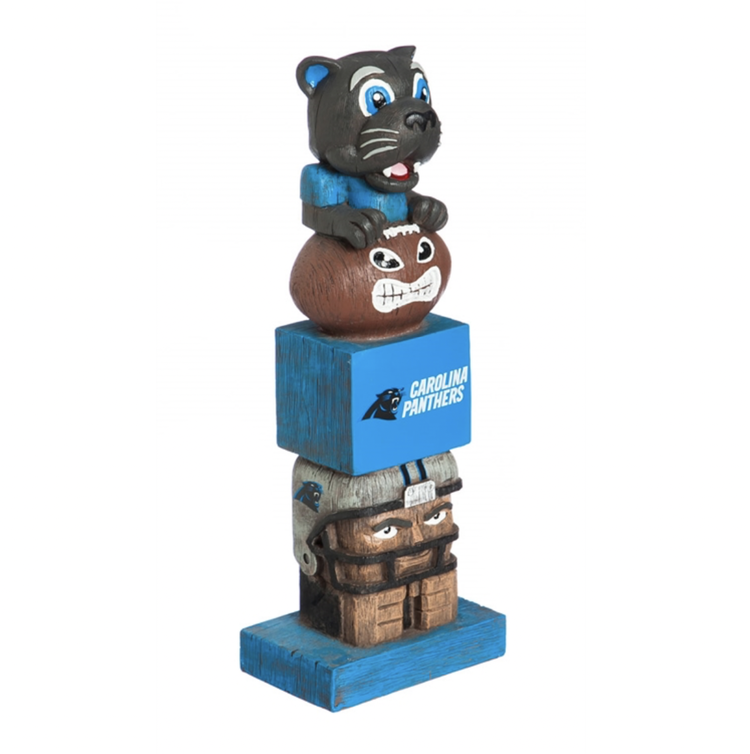 Evergreen Carolina Panthers Tiki Tiki Totem