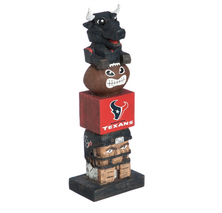 Evergreen Houston Texans Tiki Tiki Totem