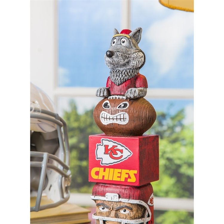 Evergreen Kansas City Chiefs Tiki Tiki Totem