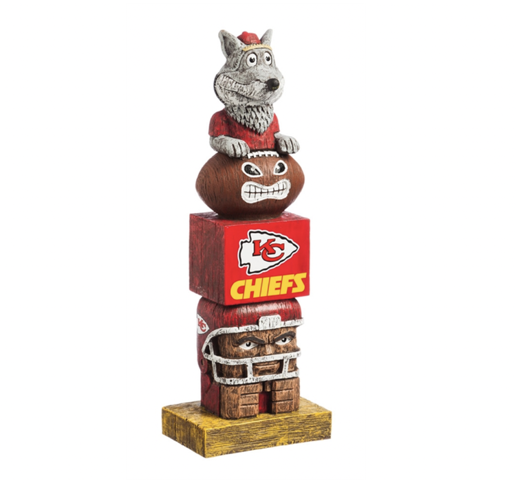 Evergreen Kansas City Chiefs Tiki Tiki Totem