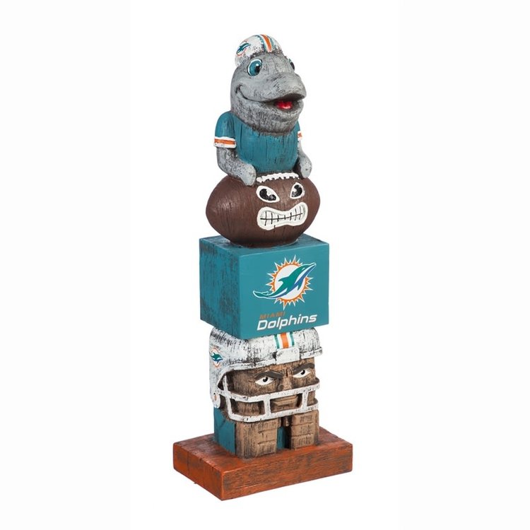 Evergreen Miami Dolphins Tiki Tiki Totem