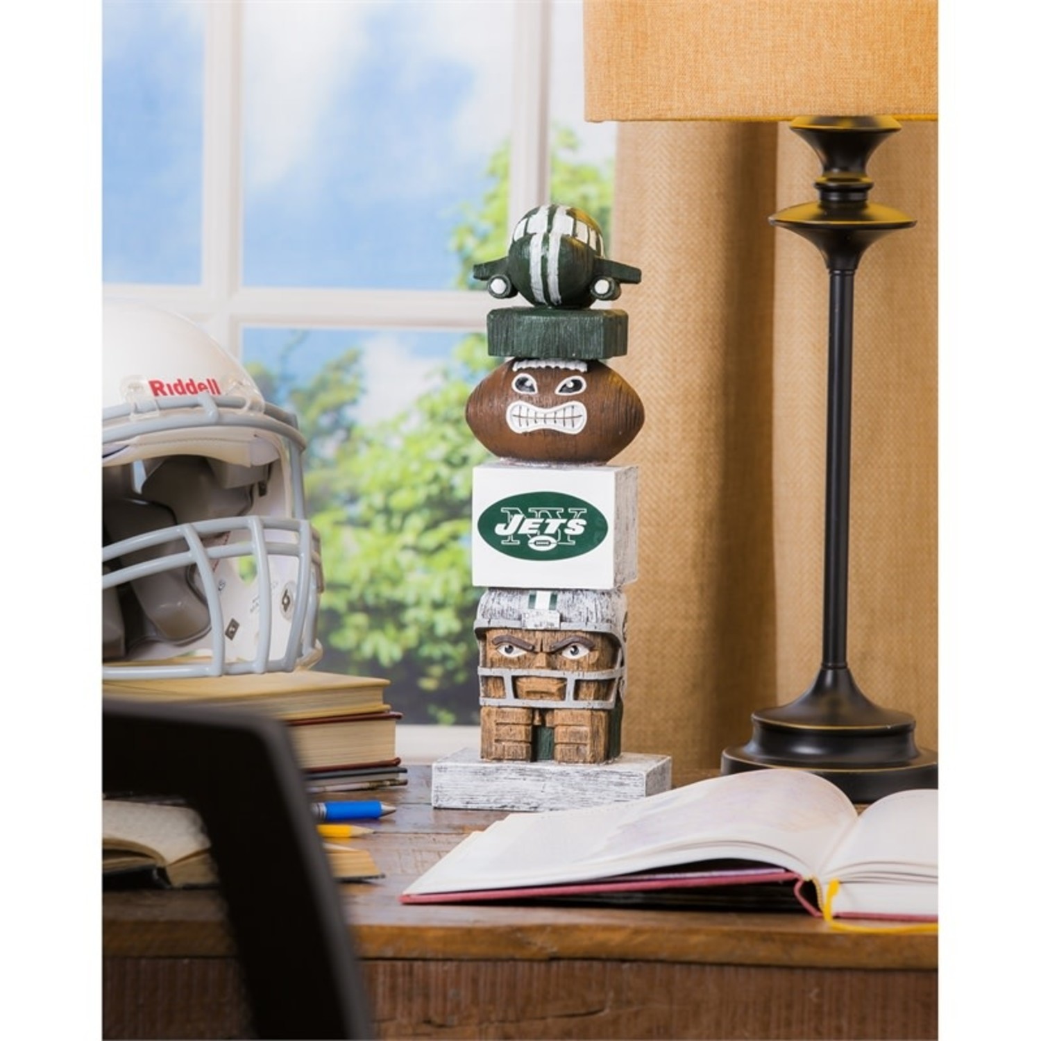 New York Jets Tiki Tiki Totem - The Locker Room of Downey