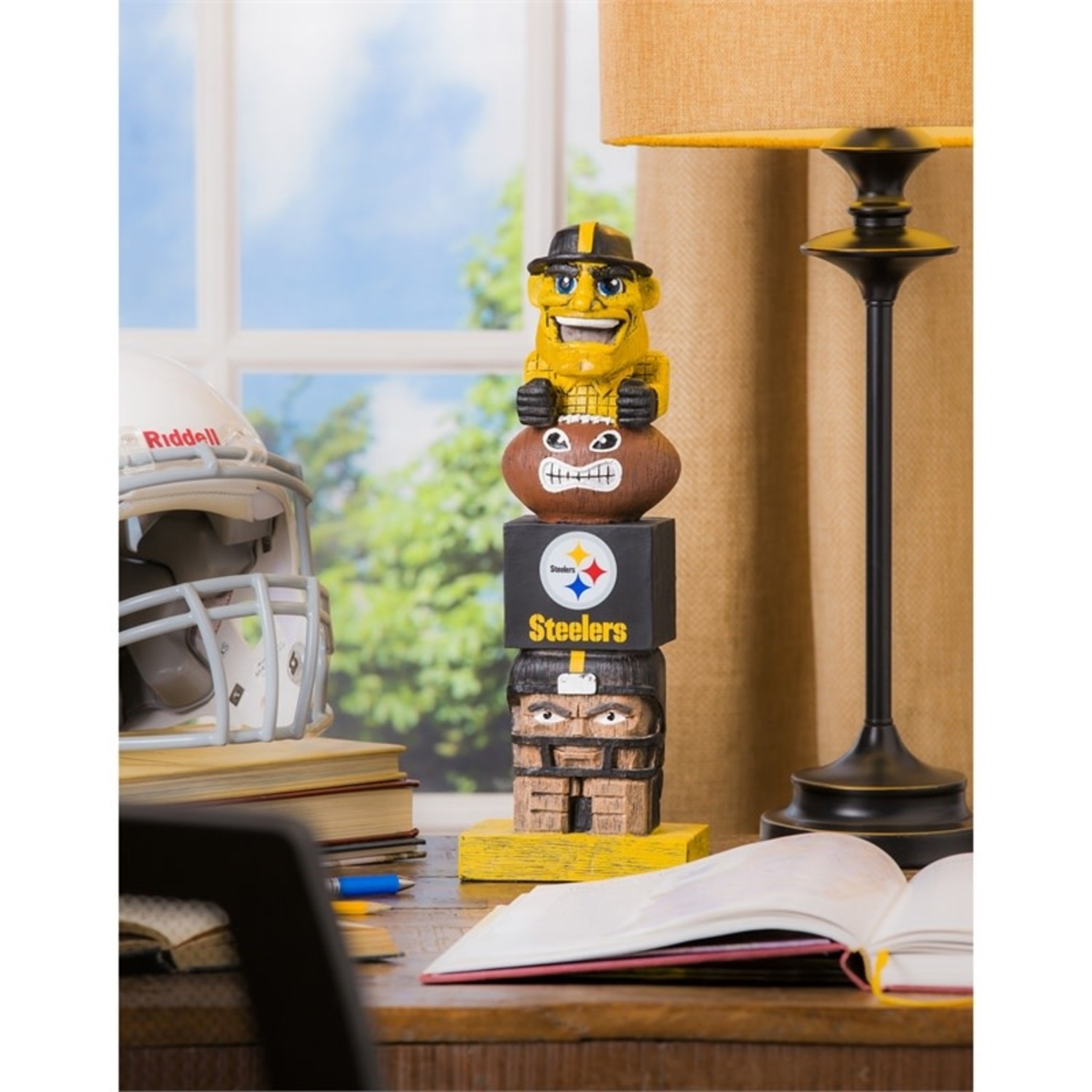 NFL Pittsburgh Steelers Mascot Statue Ornament - The Locker Room of Downey