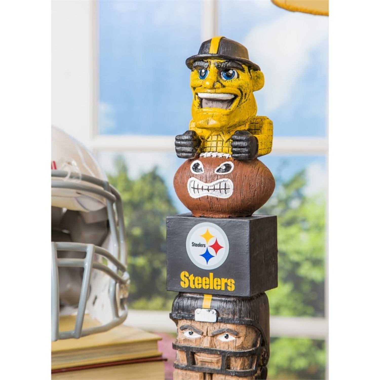 NFL Pittsburgh Steelers Mascot Statue Ornament - The Locker Room of Downey