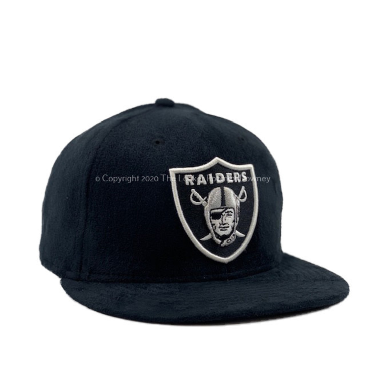 Raiders M NE Black Tie Dye P/O Hood - The Locker Room of Downey