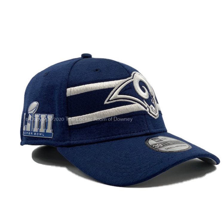 New Era Rams New Era 3930 On Field SB LIII Side Patch