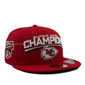 Kansas City Chiefs Team Color Straw Hat