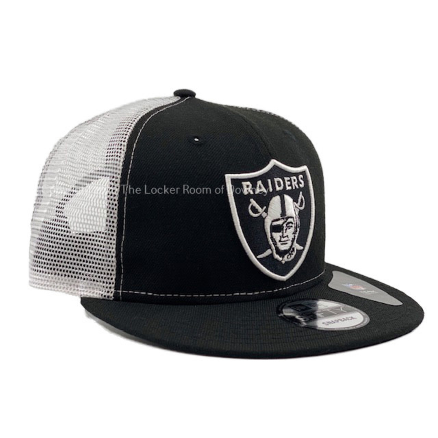 Raiders C Black Mesh 950 - The Locker Room of Downey