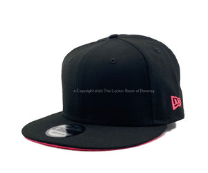 帽子 SEE SEE x New Era 950 Black New Era Black Snapback 950 Pink Undervisor - The Locker Room