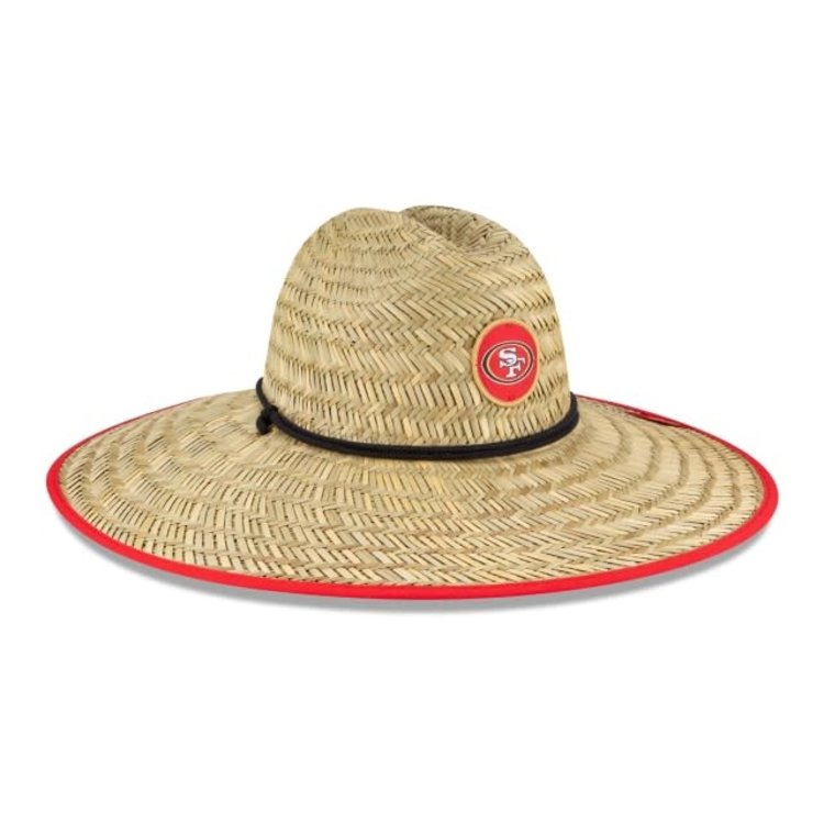 New Era NFL 49ers Summer Sideline Straw Hat