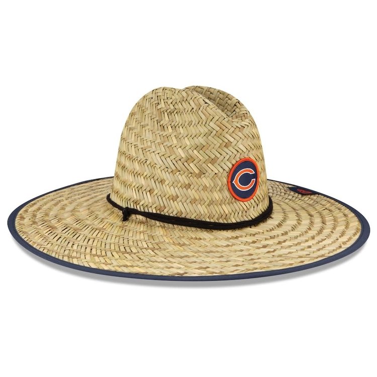 New Era NFL Bears Summer Sideline Straw Hat
