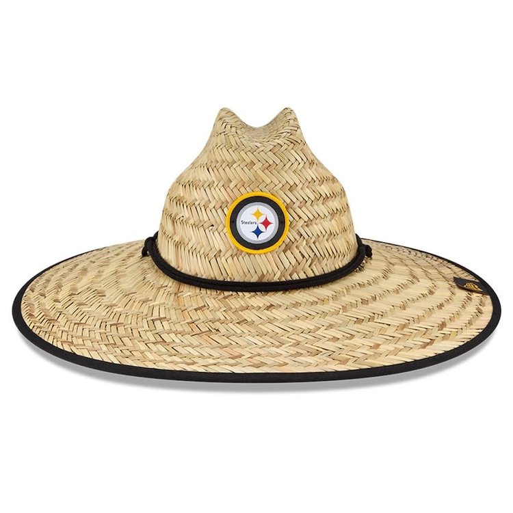 New Era NFL Steelers Summer Sideline Straw Hat