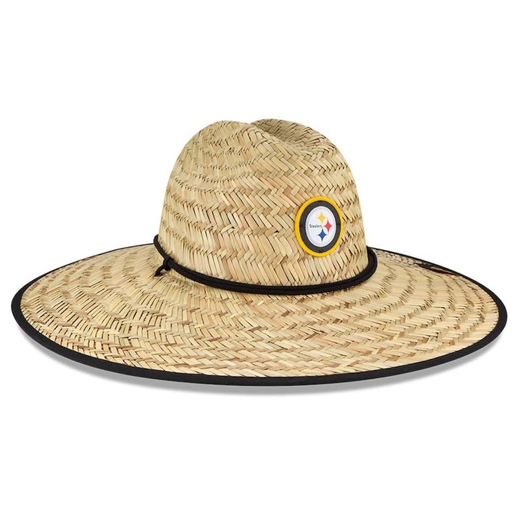 New Era NFL Steelers Summer Sideline Straw Hat