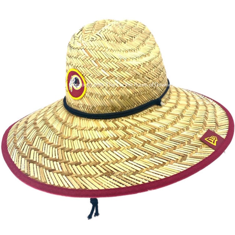 New Era NFL Redskins Summer Sideline Straw Hat