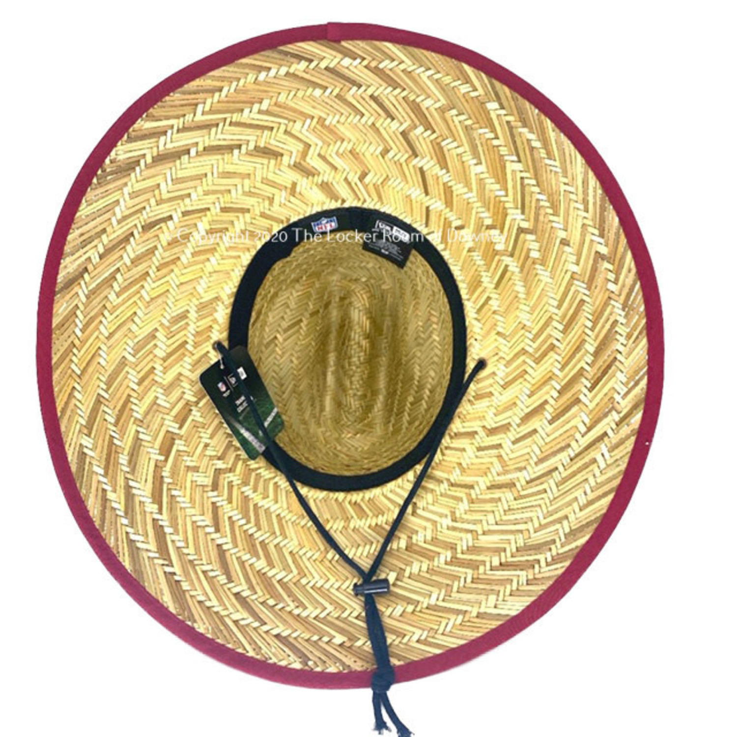 nfl straw hats