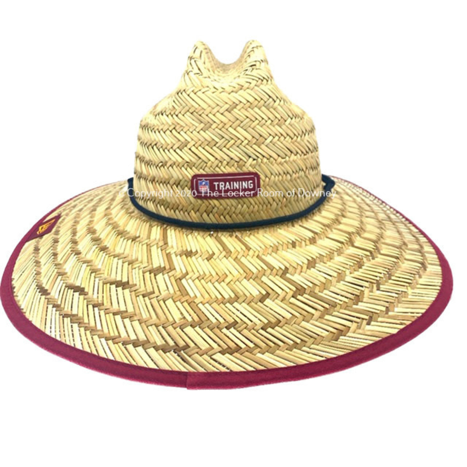 NFL New Era Summer Sideline Straw Hat - 49ers - The Locker Room of Downey