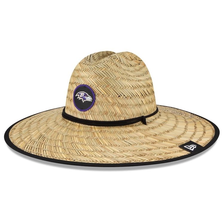 New Era NFL Ravens Summer Sideline Straw Hat