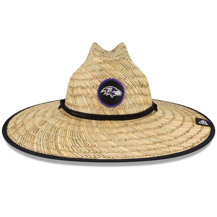 New Era NFL Ravens Summer Sideline Straw Hat