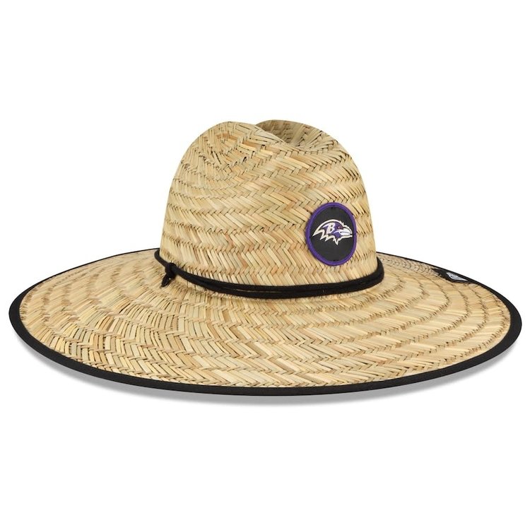 New Era NFL Ravens Summer Sideline Straw Hat