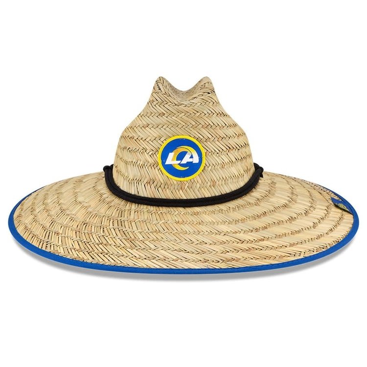 New Era NFL Rams Summer Sideline Straw Hat