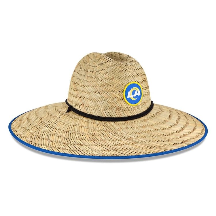 New Era NFL Rams Summer Sideline Straw Hat