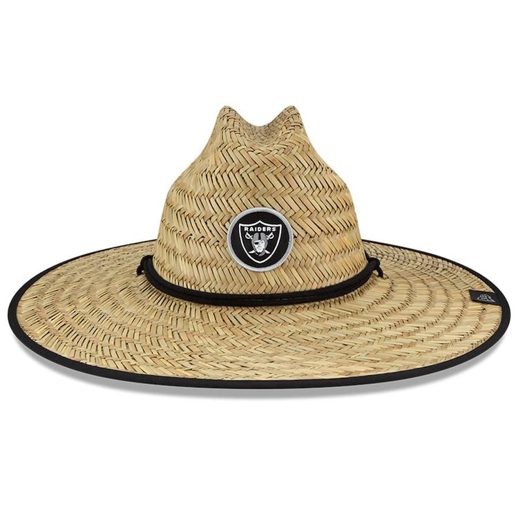 New Era NFL Raiders Summer Sideline Straw Hat
