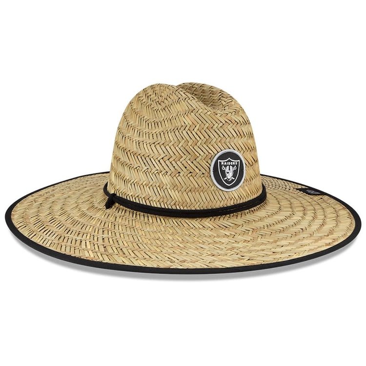 New Era NFL Raiders Summer Sideline Straw Hat
