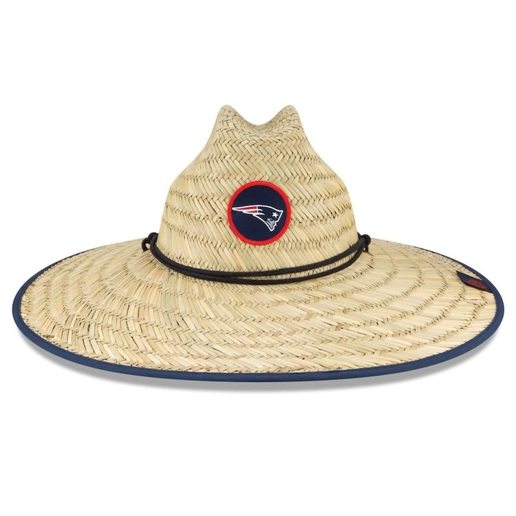 New Era NFL Patriots Summer Sideline Straw Hat