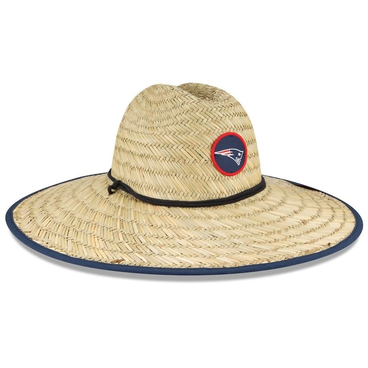 New Era NFL Patriots Summer Sideline Straw Hat