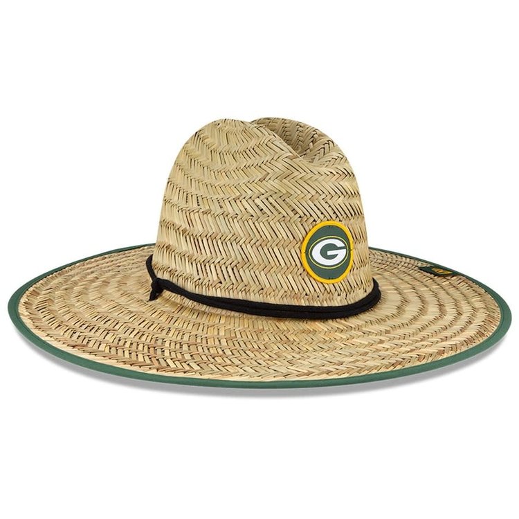 New Era NFL Packers Summer Sideline Straw Hat