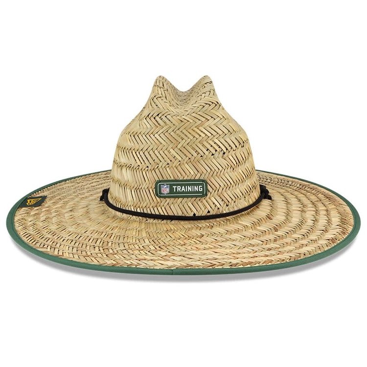 New Era NFL Packers Summer Sideline Straw Hat