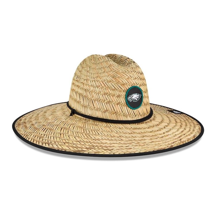 New Era NFL Eagles Summer Sideline Straw Hat
