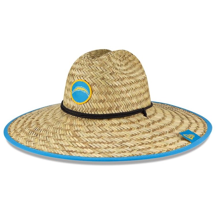 New Era NFL Chargers Summer Sideline Straw Hat