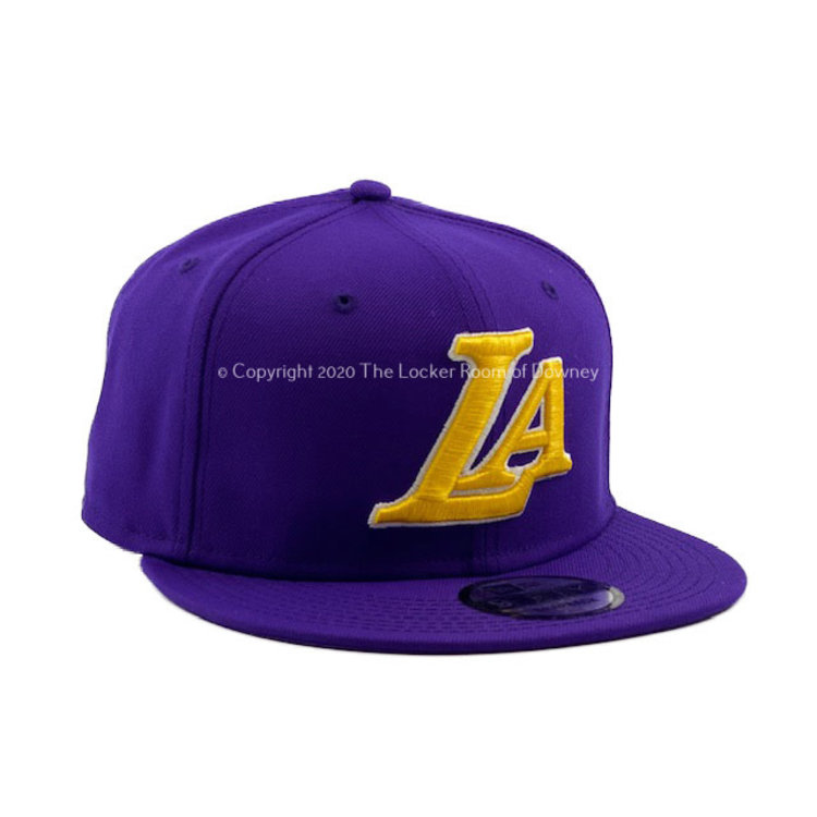 New Era LA Lakers New Era  "LA" Purple 950 Snapback