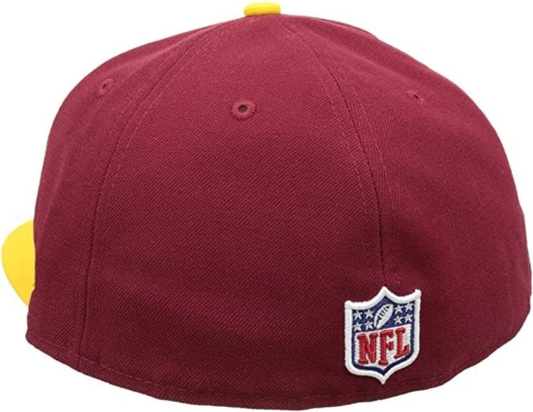 New Era Washington Redskins New Era  Onfield Fitted  Burgundy/Gold