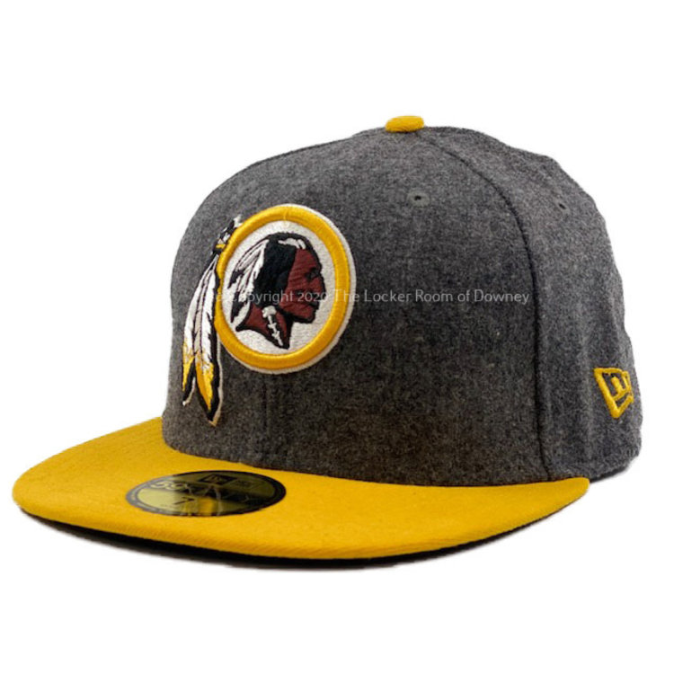 New Era NFL Washington Redskins P Melton Basic Graphite/Yellow