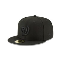 New Era Nationals Black Black