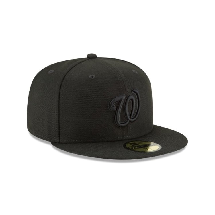 New Era Nationals Black Black GrUV