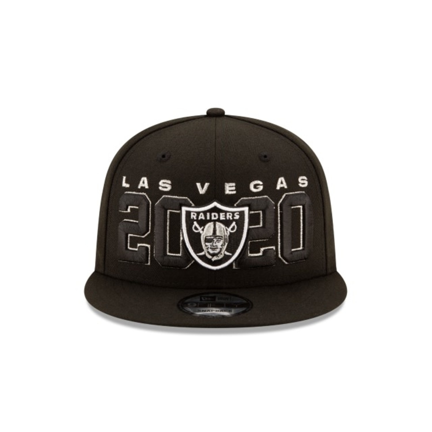 Men's Las Vegas Raiders New Era Black 2020 NFL Draft Official Draftee  59FIFTY Fitted Hat