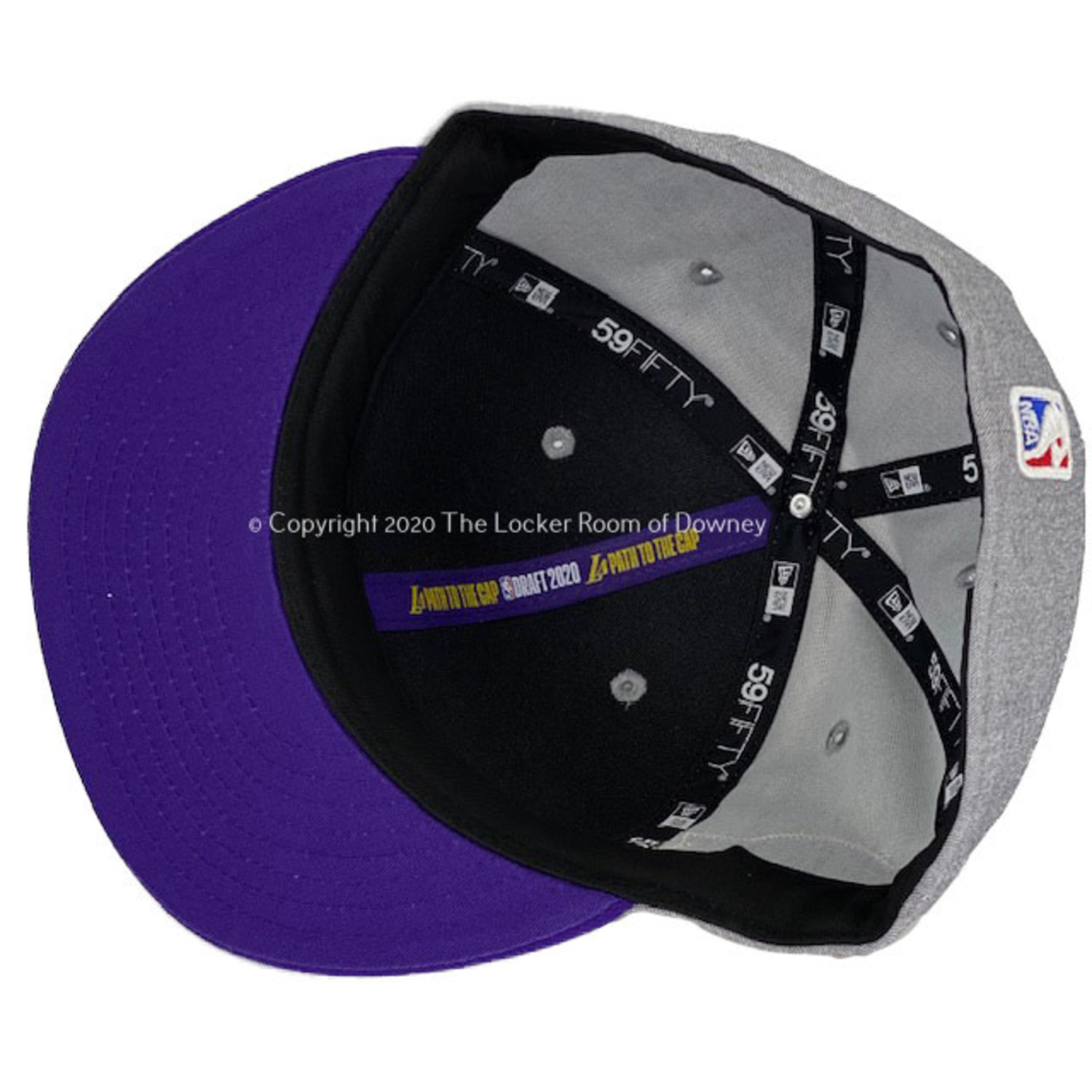 Lakers Hat LA Lakers Hat New Era Fitted 7 3/8 Los Angeles Lakers