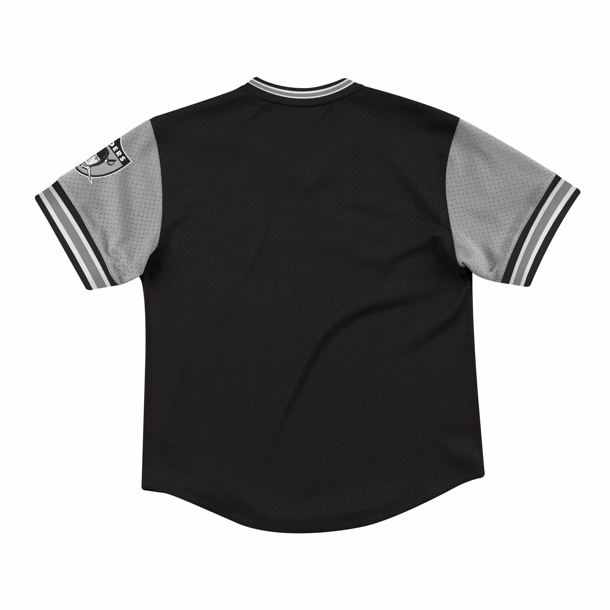 Raiders M&N Men's Mesh V-Neck Jersey - The Locker Room of Downey