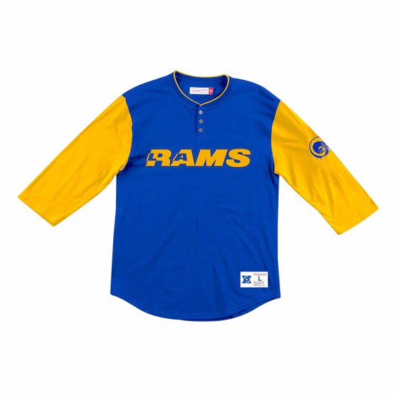 LA Rams Mitchell & Ness Head Coach Hoodie - The Locker Room of Downey