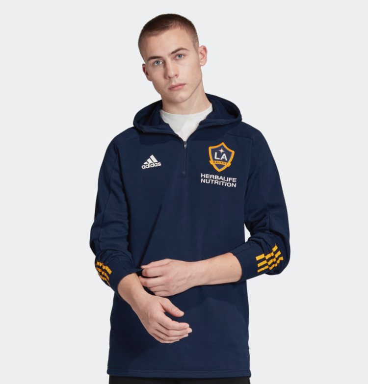 Adidas LA Galaxy adidas 3 Stripes Travel Jacket