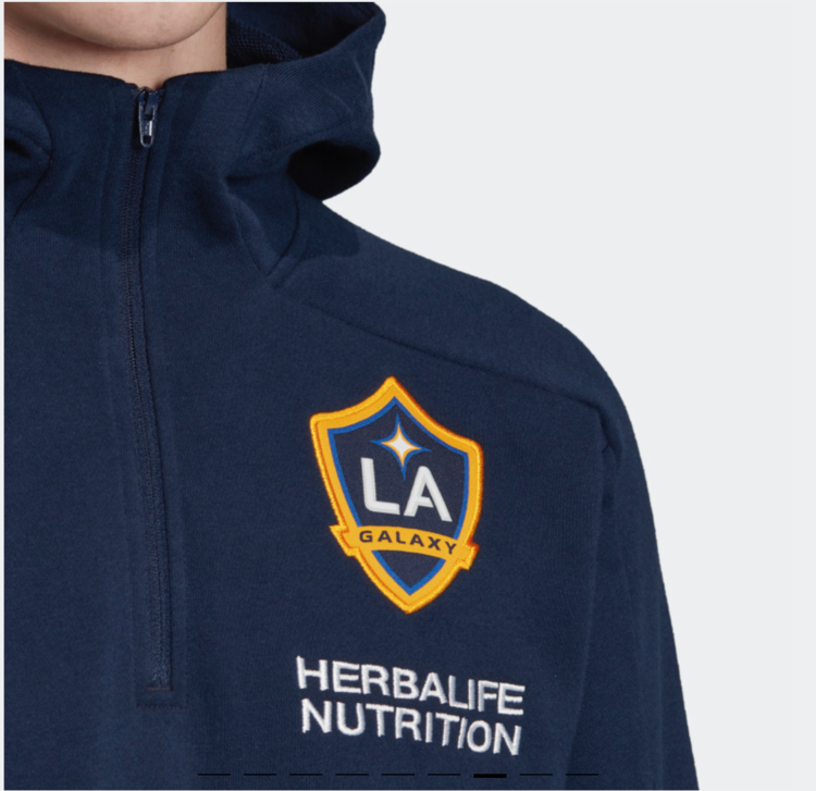 Adidas LA Galaxy adidas 3 Stripes Travel Jacket