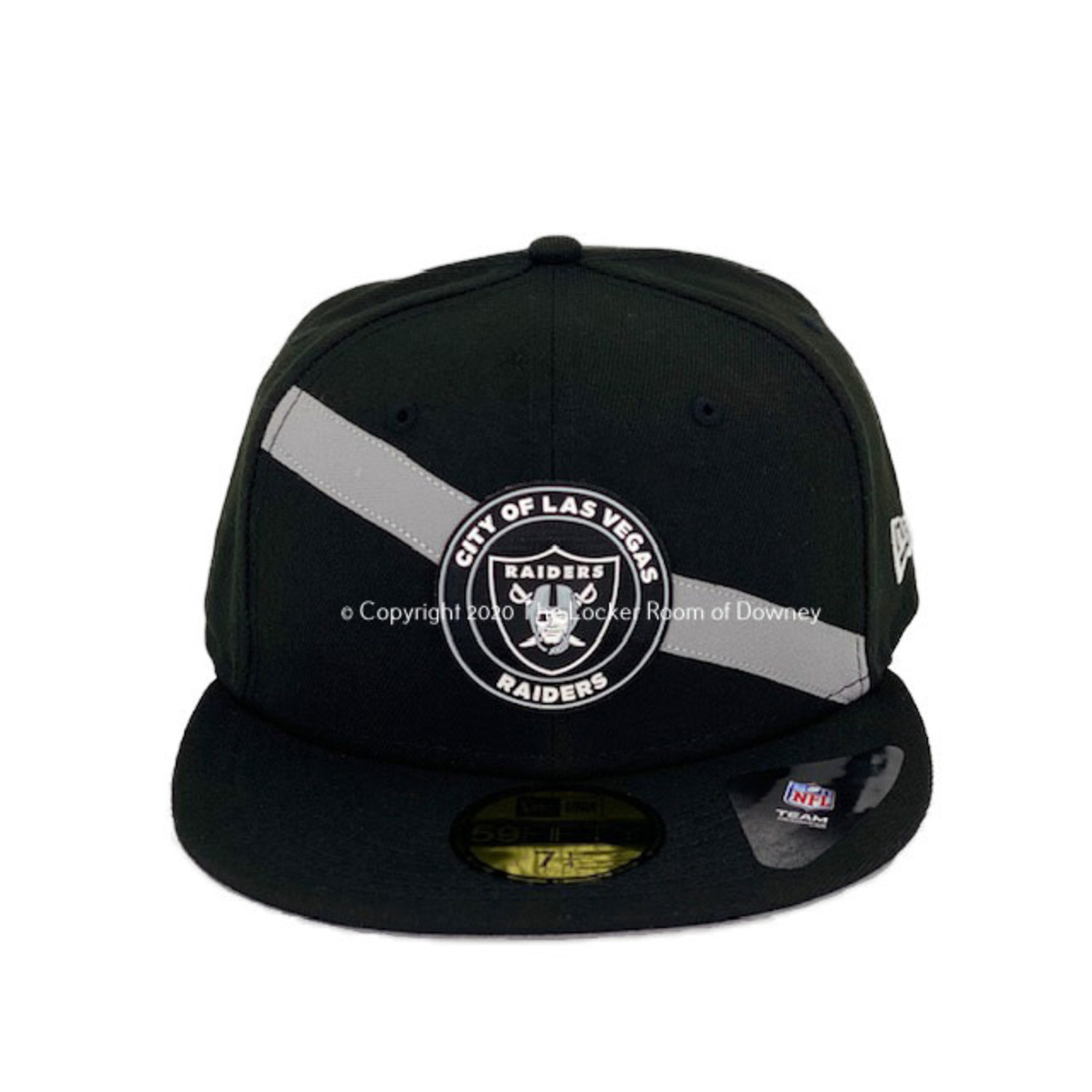 Las Vegas Raiders Poker Chip Stripe The Locker Room of Downey