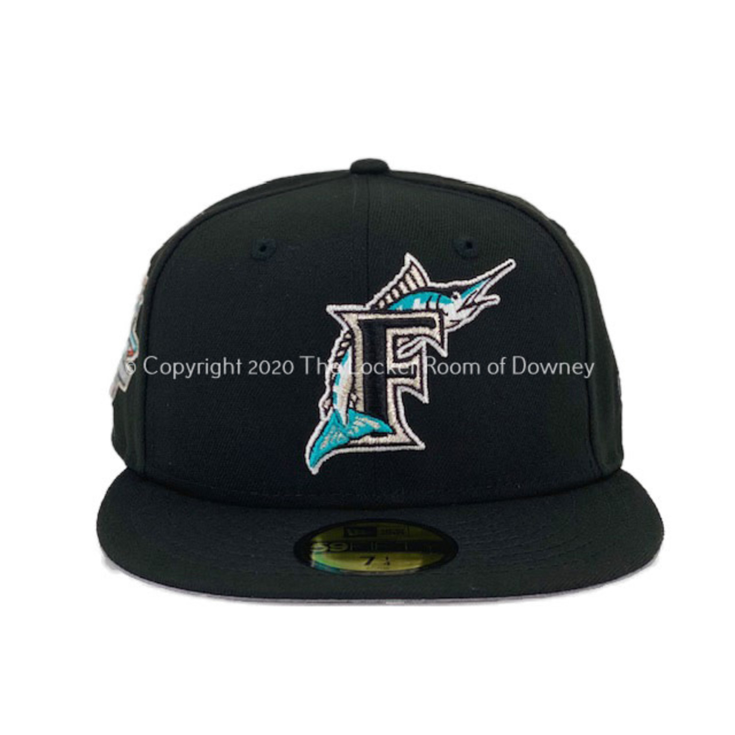 New Era Marlins Black 10th Anniv GrUV