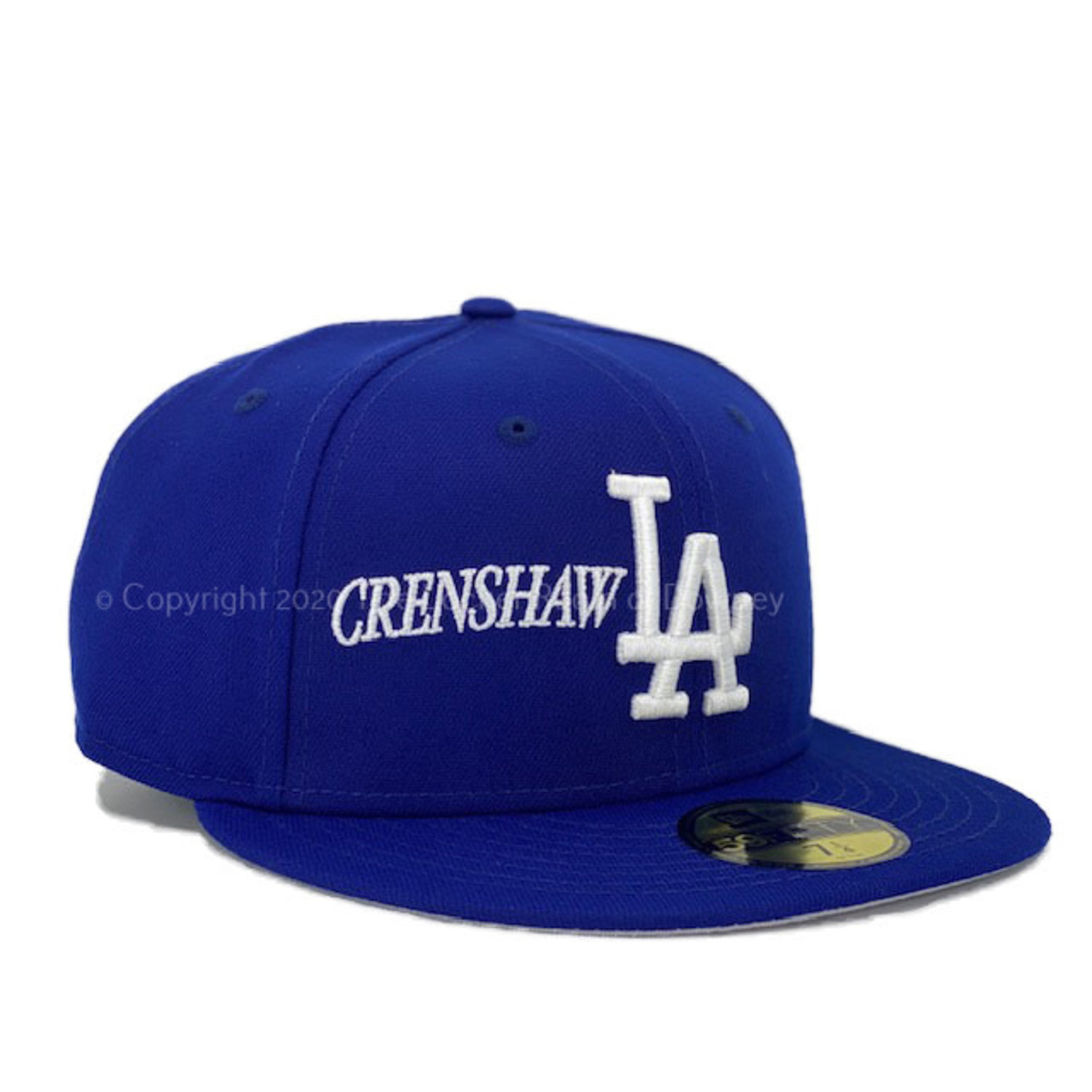 Headgear - Blue Crenshaw Baseball Jersey