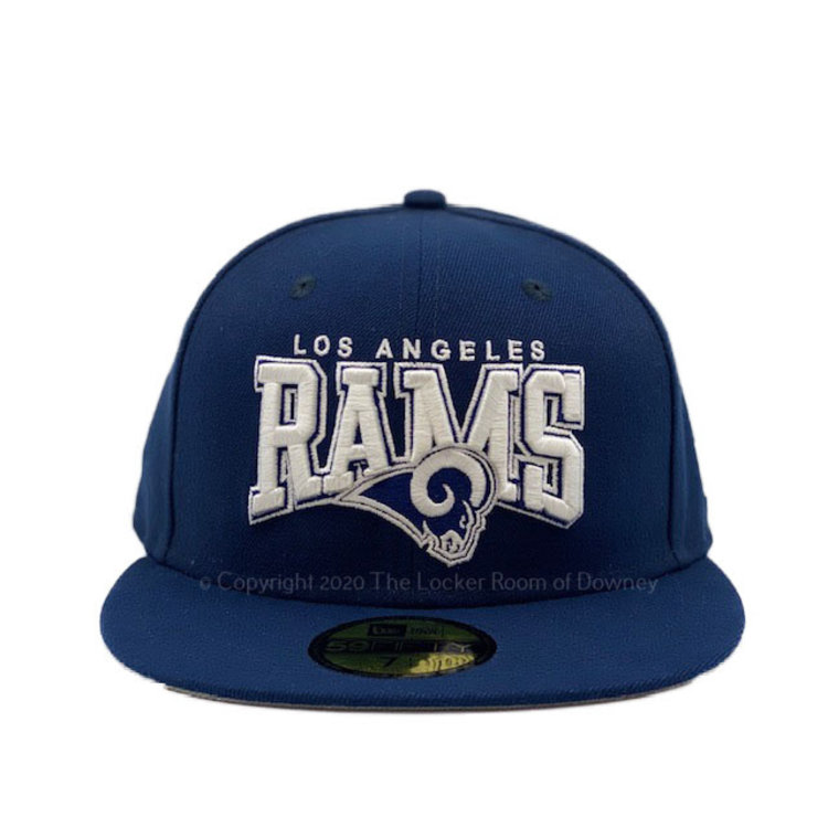 New Era Rams C Blue Arch Logo